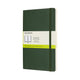 Moleskine classic notitieboek - large - softcover - blanco - mirte groen