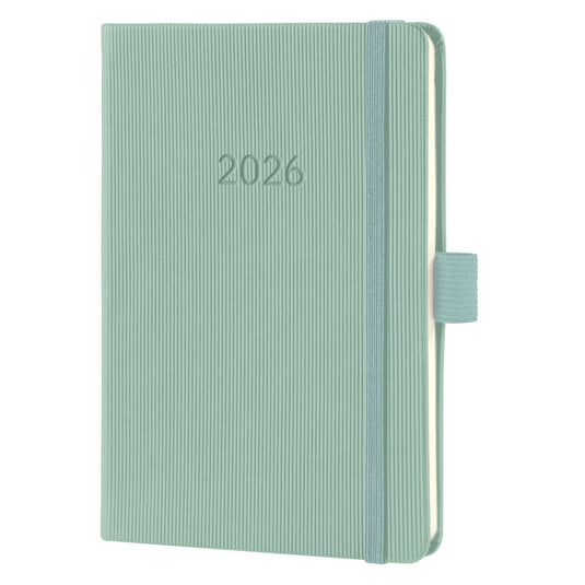 Sigel weekagenda 2026 conceptum - formaat a6 - mint - hardcover - si-c2673