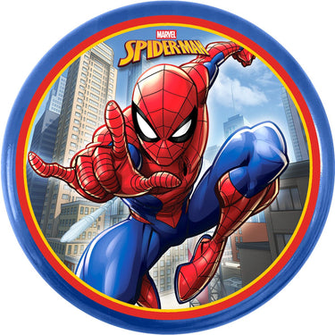 Sombo wurfscheibe spiderman, verschillende kleuren, kunststof
