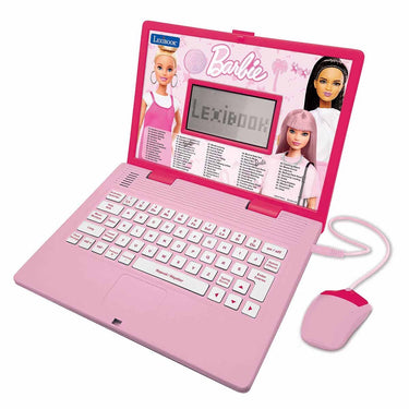 Lexibook barbie tweetalige educatieve laptop – 124 activiteiten in het frans en nederlands