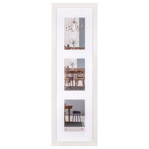 Walther fiorito - mdf houten lijst - fotoformaat 3x10x15 cm - wit