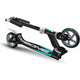 Skids control foldable double suspensions adjustable scooter 145mm carbone