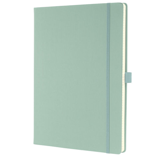 Sigel notitieboek - conceptum - a4 - 194 pagina's - 80 grams - lijn - mintgroen - si-co681