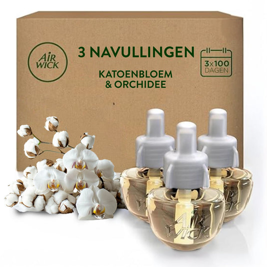 Air wick elektrische luchtverfrisser - fris linnen + 3 navullingen