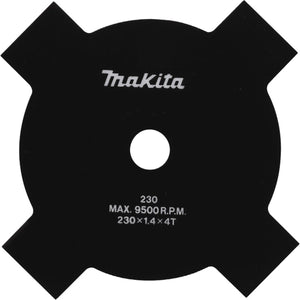 Makita 958501689 snijblad voor bosmaaiers - 200 x 20 x 4t - gras
