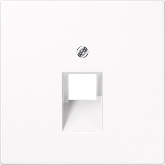 Jung ls969-1uaww uae-, iae-, isdn-contactdoos afdekking 1-voudig wit