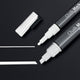 Sigel krijtstift - ronde punt en beitelpunt - wit - set 2 stuks - si-ba176
