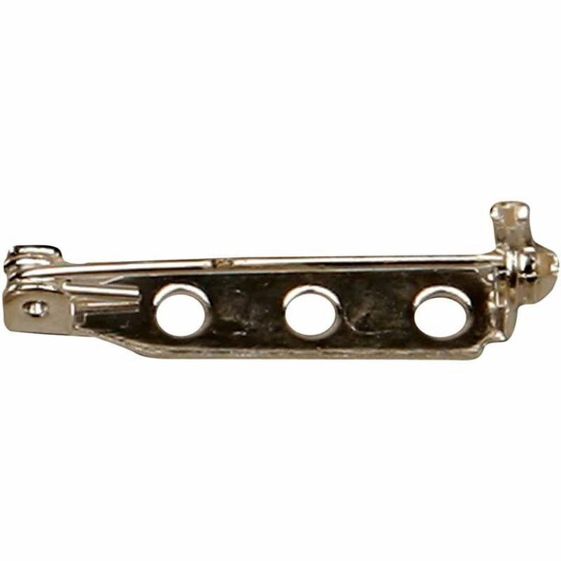 ギャラリービューアに画像をロードする, Creativ company cc brochespeld 25 mm zilver 10 stuks
