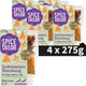 The spice tailor indonesion rendang - maaltijdpakket met indoneische kruiden - voordeelverpakking - 5 x 275 gram