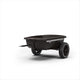 Exit toys exit foxy skelter aanhangwagen - zwart