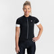 Rogelli modesta fietsshirt dames - korte mouwen - zwart wit - s