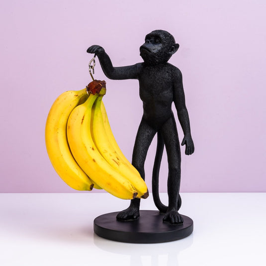 Winkee aap banaanhouder - zwart van