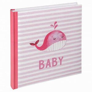 Walther uk-183-r sam - baby album - formaat 28 x 30,5 cm - roze