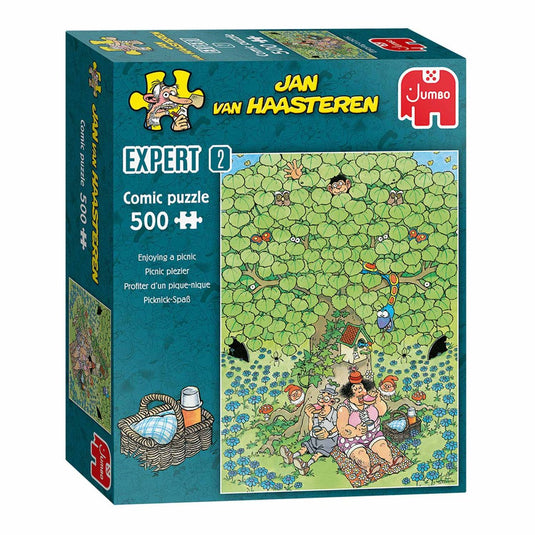 Jan van haasteren legpuzzel expert 2 - picnic plezier, 500st.