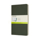 Moleskine cahier journals - large - blanco - groen - set van 3