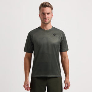 Rogelli core mountainbike shirt heren - fietsshirt - korte mouwen - groen - advntr - maat xxl