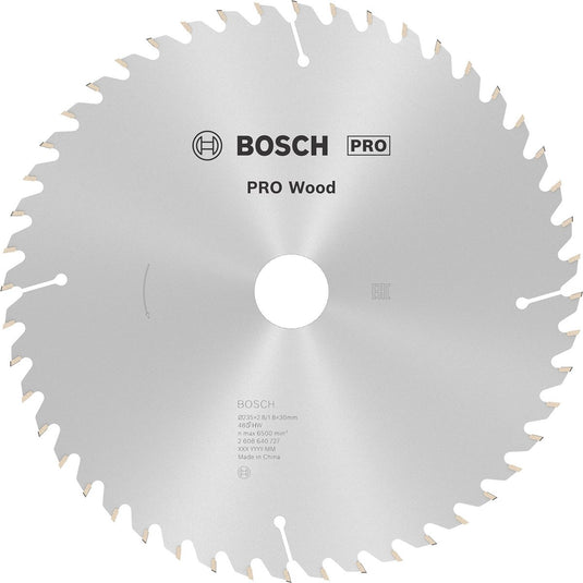 Bosch cirkzb opt 235x30 25x2,8 48t wz