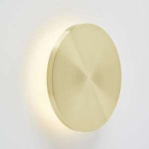 Brilliant shadow - wandlamp - led 6w 3000k - rond - goud
