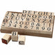 Creativ company houten stempelset, 45dlg.