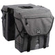 Willex bagagetas 1200 - dubbele fietstas s - 20 liter - antraciet