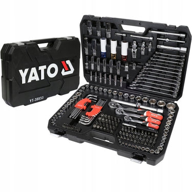 Yato gereedschapset 1 4 , 3 8 , 1 2 - 198 delig