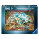 Ravensburger legpuzzel mediterraan terrasuitzicht - 1000st.