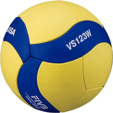 Mikasa volleybal - geel blauw vs123w