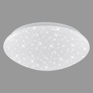 Briloner vipe - led plafonniére - plafondlamp met sterrenhemel effect - kinderkamerlamp - 4.000 k - 1.200 lm - 12w - ø28 cm - wit