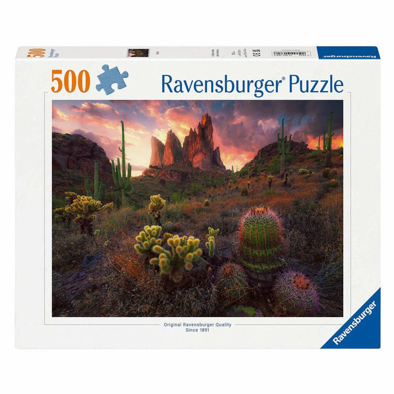Afbeelding laden in galerijviewer, Ravensburger legpuzzel cactus, 500st.
