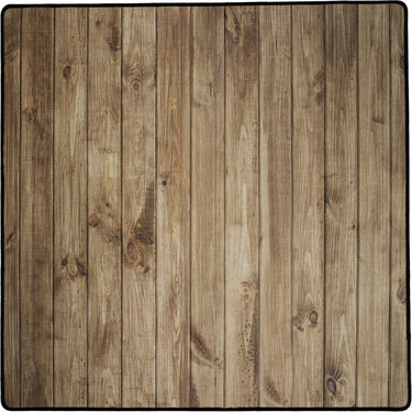 Geronimo games offline - speelmat: wood texture - 50x50 cm - polyester