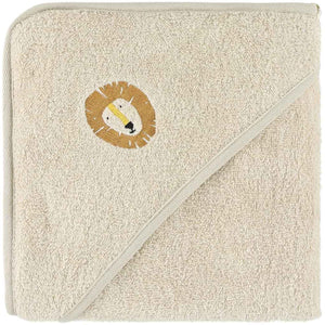Trixie aura lion badcape – 75x75 cm – biologisch katoen – geschikt voor baby's