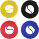 Label the cable ltc 1230 19 inch klittenband geel, zwart, rood, blauw