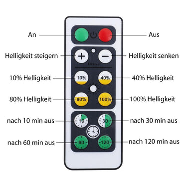 Briloner leuchten cabinet - kastverlichting - led - dimbaar - met afstandsbediening - 3m kleefpads - wit