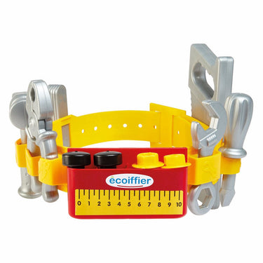 Écoiffier ecoiffier mecanics gereedschapsriem in kofffer met accessoires - 14dlg.
