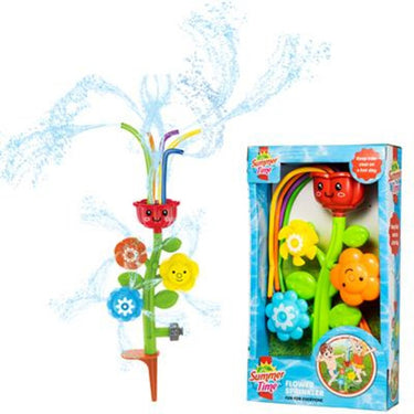 Summertime flower sprinkler