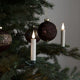 Konstsmide kaarsverlichting voor binnen - set van 10 kaarsen - plastic - batterij - zonder kabel - kerstverlichting