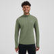 Rogelli core heren hardloopshirt - lange mouw - duimgat - groen