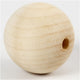 Creativ company houten kraal 5mm, 4st.