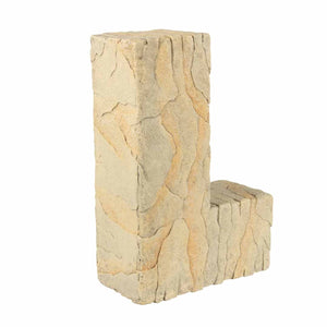 Terra della bouwsteen combo rock 4 27,5x9x18,5cm beige