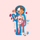 Hape mensenlichaam puzzel - 61-delig anatomie puzzel met 3d organen en poster, vanaf 3 jaar