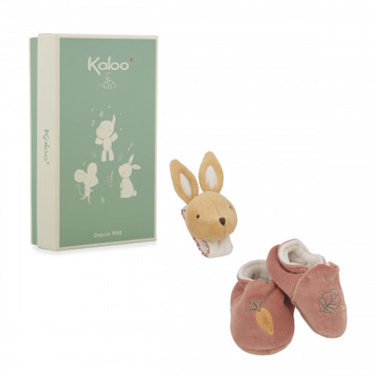 Kaloo - babygeschenkset konijn – roze