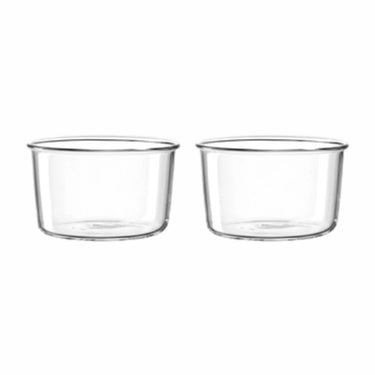 Leonardo vetro schalen 9cm - set 2