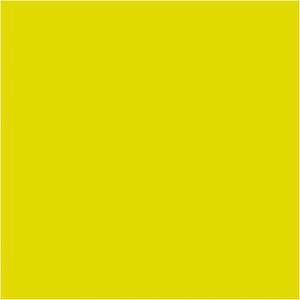 Creativ company textile color dekkende textielverf - neon geel, 50ml