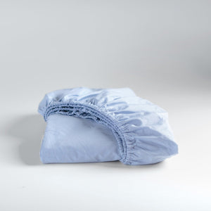 Cinderella - weekend - hoeslaken - tot 25 cm matrashoogte - 100x210 cm - soft blue