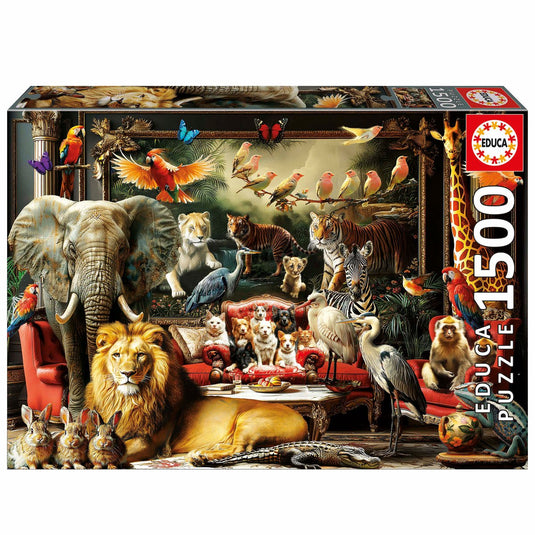 Educa - puzzel -la mansión de los animales -1500 stukjes