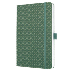 Sigel jolie notitieboek flair - formaat a5 - natural green - met lijn - si-jn141