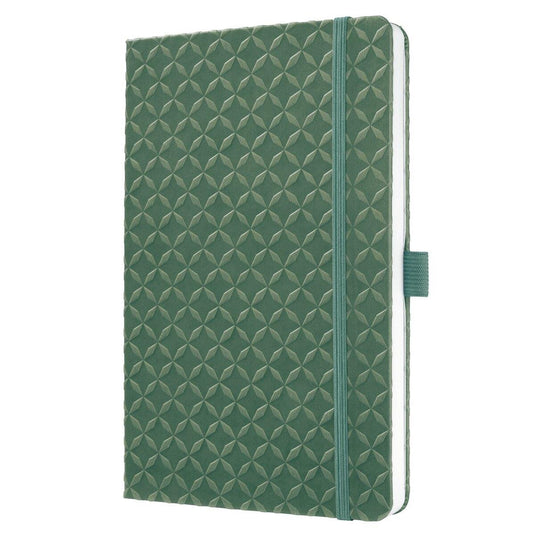 Sigel jolie notitieboek flair - formaat a5 - natural green - met lijn - si-jn141