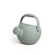 Bigjigs flexibele speelgoed gieter - lichtgrijs silicone strandemmer.