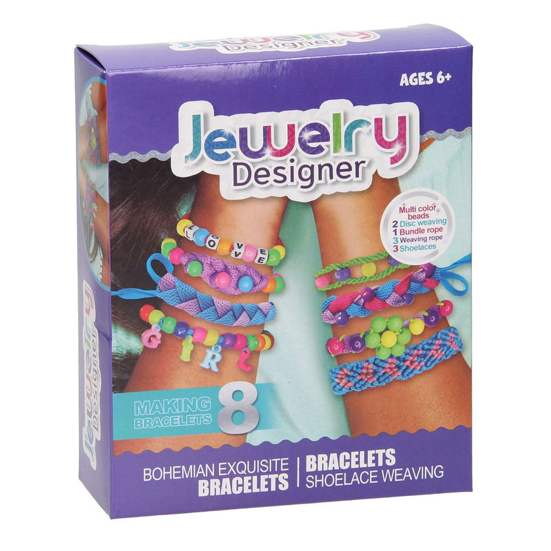 Chargez l'image dans la visionneuse de la galerie, Lobbes speelgoed bv lobbes sieraden designer knutselset - creatieve juwelen maken 8 stuks.
