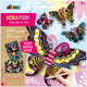 Avenir scratch en knutsel - vlinders - met pijpenragers - creatief spelen - 3+